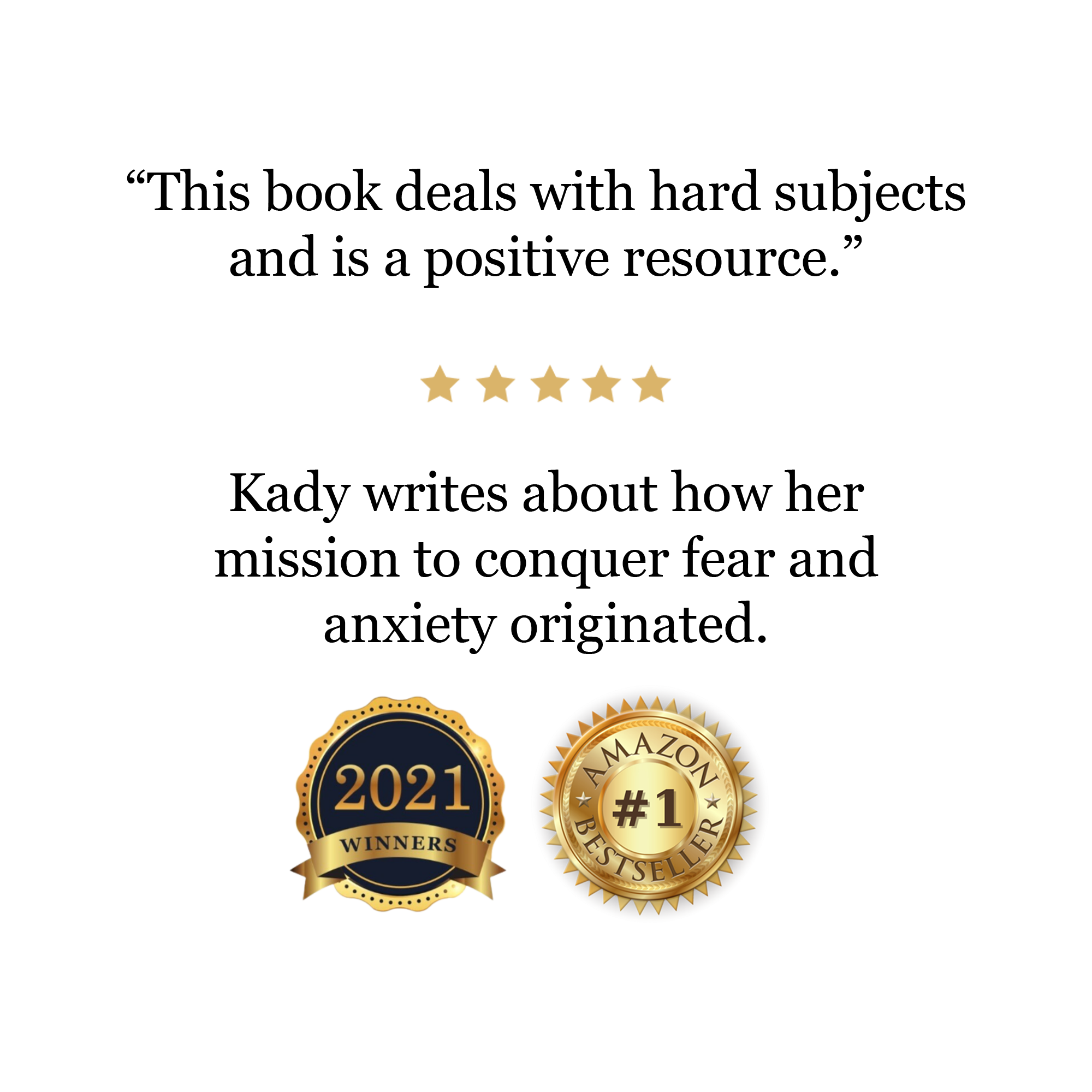 Kady writes about how her mission to conquer fear and anxiety originated.